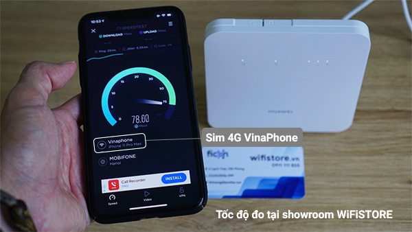 Bộ phát WiFi 4G Huawei B312 tốc độ 4G 150Mbps