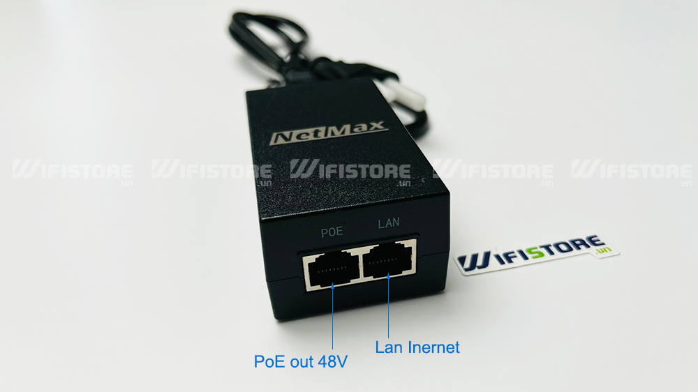 Adapter NetMax U-POE-AF/AT Cổng Gigabit 48V cho WiFi