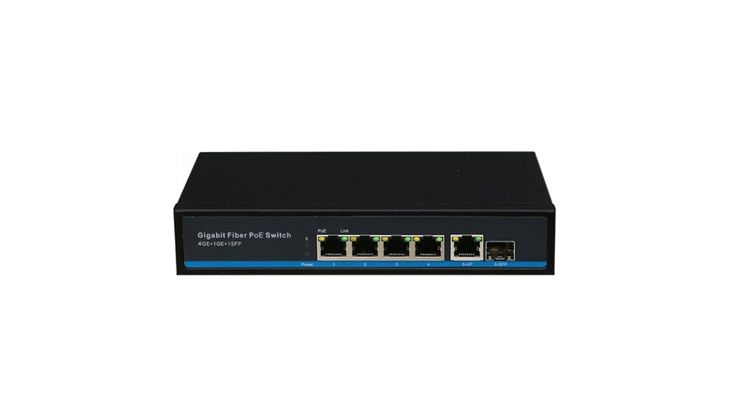 Switch PoE HASIVO S600P-4G-2G-Ai, 4 cổng PoE, 2 Uplink Gigabit