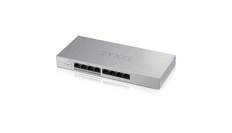 Switch PoE Zyxel GS1200-8HPV2, 8 cổng chuẩn Gigabit