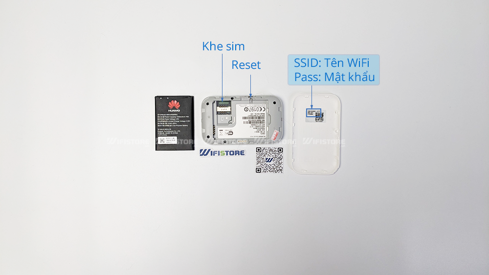 WiFi 4G Huawei E5573Bs-320 150Mbps, pin1500mAh, 10user